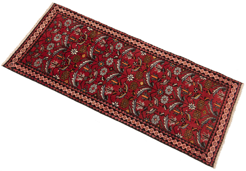 Alfombra persa Hamedan | 195 x 79 cm