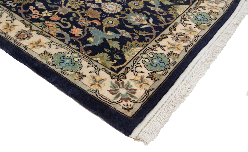 Alfombra persa Qom | 104 x 63 cm