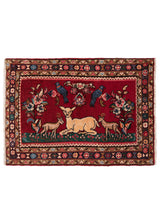 Alfombra persa Hamedan | 90 x 60 cm