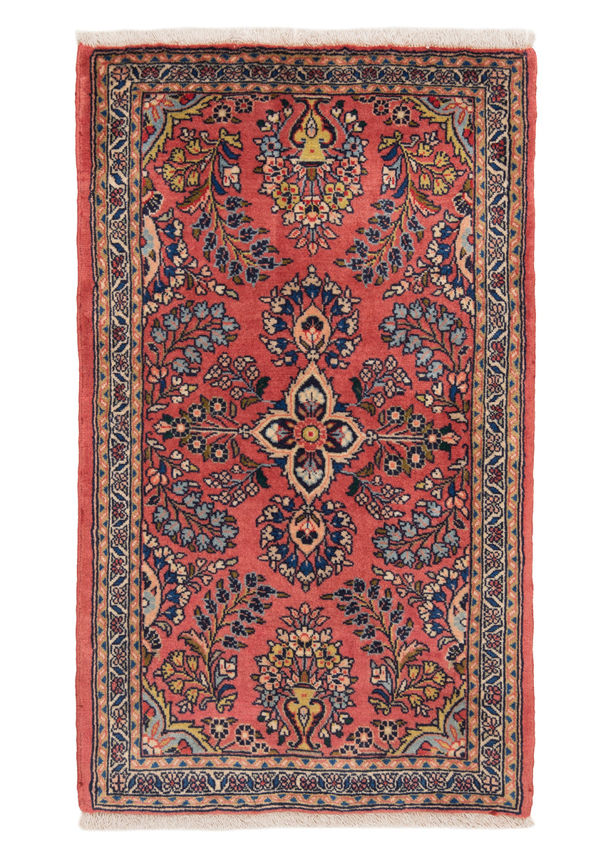 Alfombra persa Sarough | 95 x 55 cm