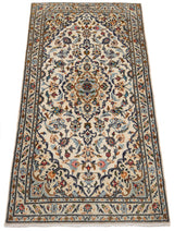 Alfombra persa Kashan | 132 x 64 cm