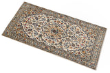Alfombra persa Kashan | 132 x 64 cm