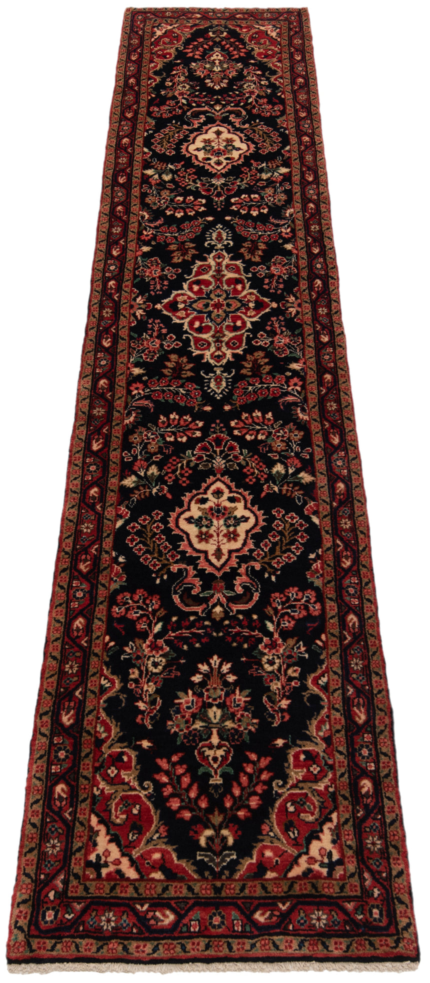 Alfombra persa Hamedan | 407 x 75 cm