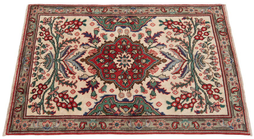 Alfombra persa Tabriz Patina | 144 x 94 cm