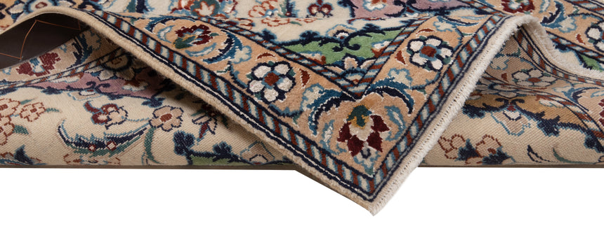 Alfombra persa Nain 9La | 328 x 68 cm