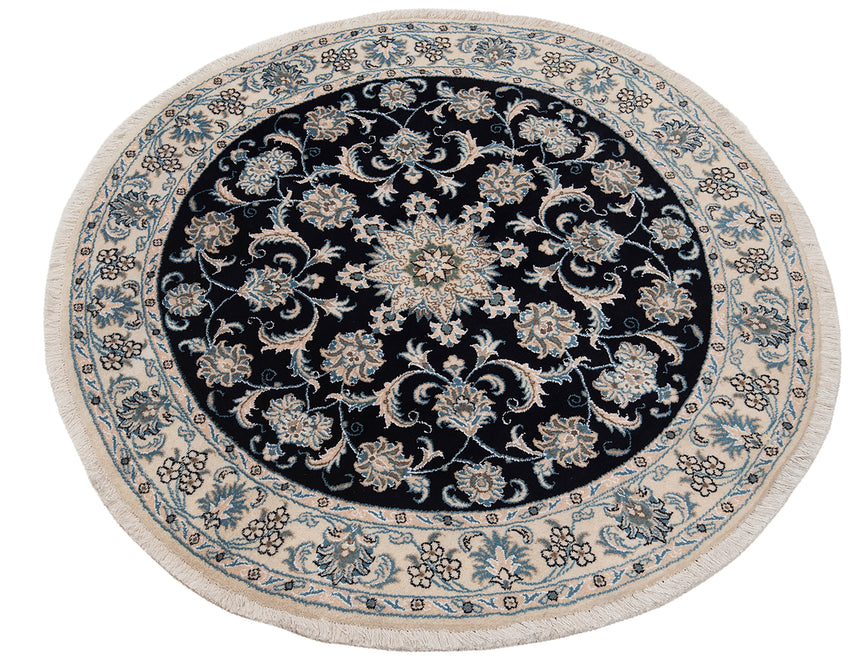 Alfombra persa Nain | 143 x 143 cm