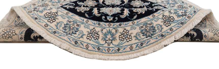 Alfombra persa Nain | 143 x 143 cm