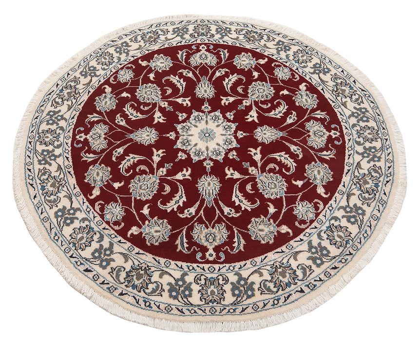 Alfombra persa Nain | 145 x 145 cm