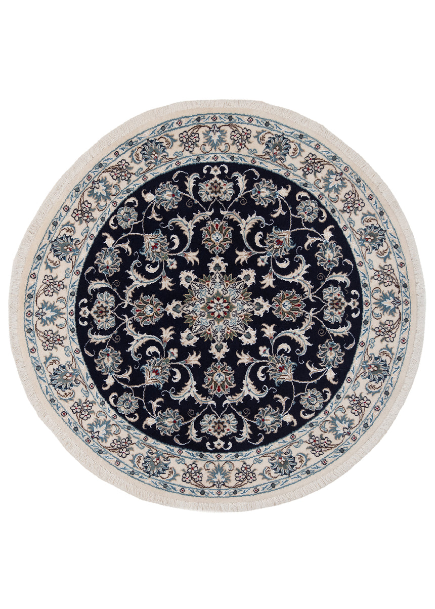 Alfombra persa Nain | 147 x 147 cm