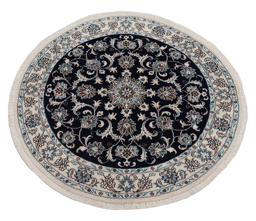 Alfombra persa Nain | 147 x 147 cm