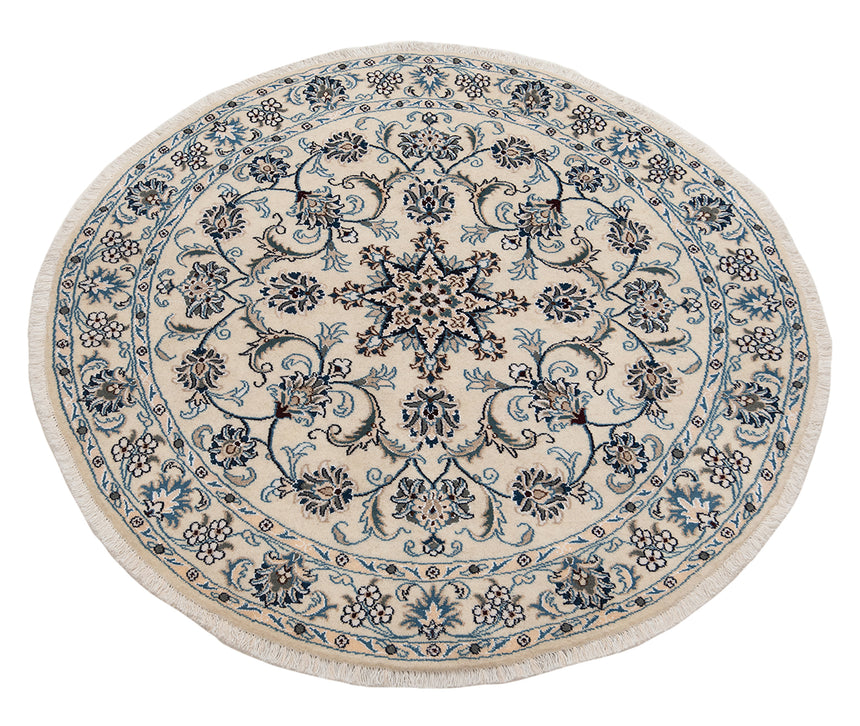 Alfombra persa Nain | 143 x 143 cm