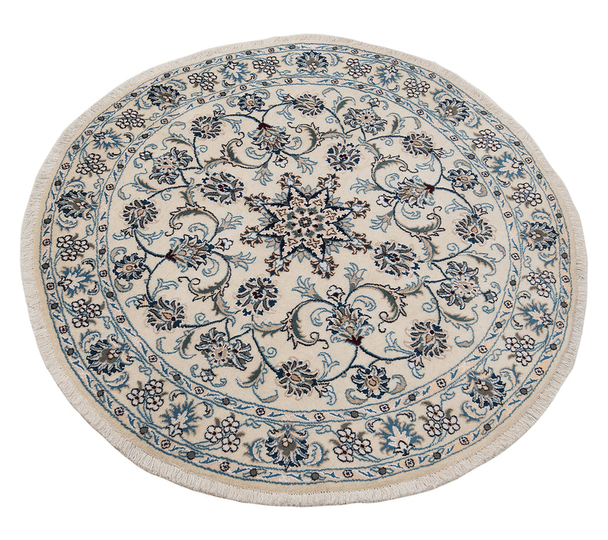 Alfombra persa Nain | 143 x 143 cm