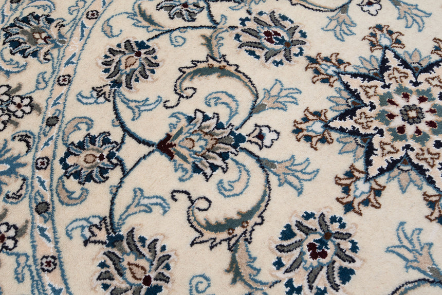 Alfombra persa Nain | 143 x 143 cm