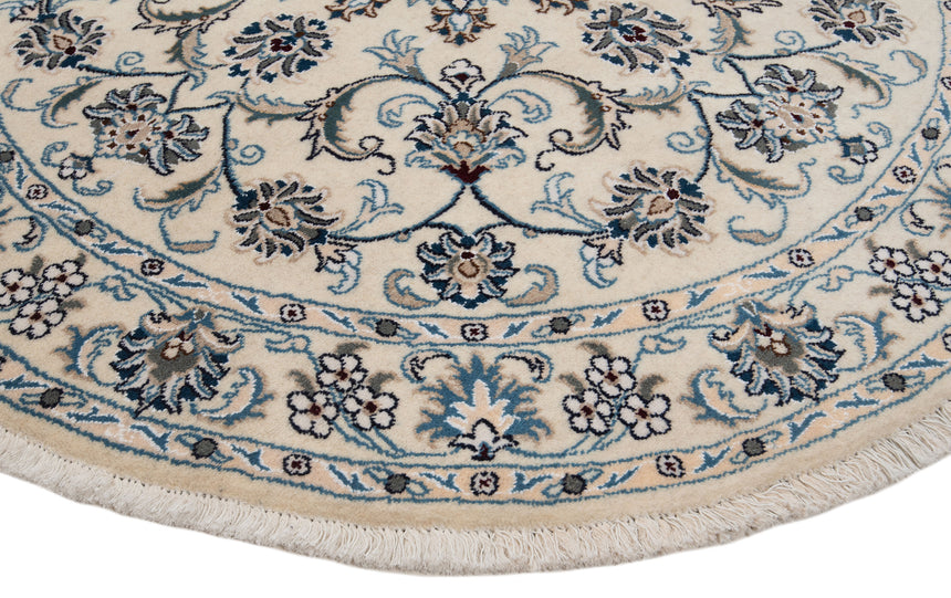 Alfombra persa Nain | 143 x 143 cm