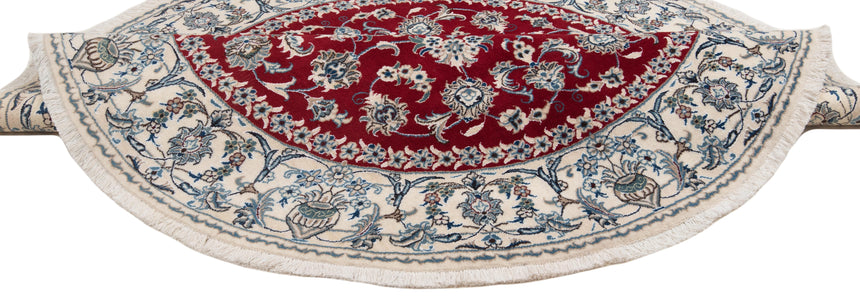 Alfombra persa Nain | 200 x 200 cm