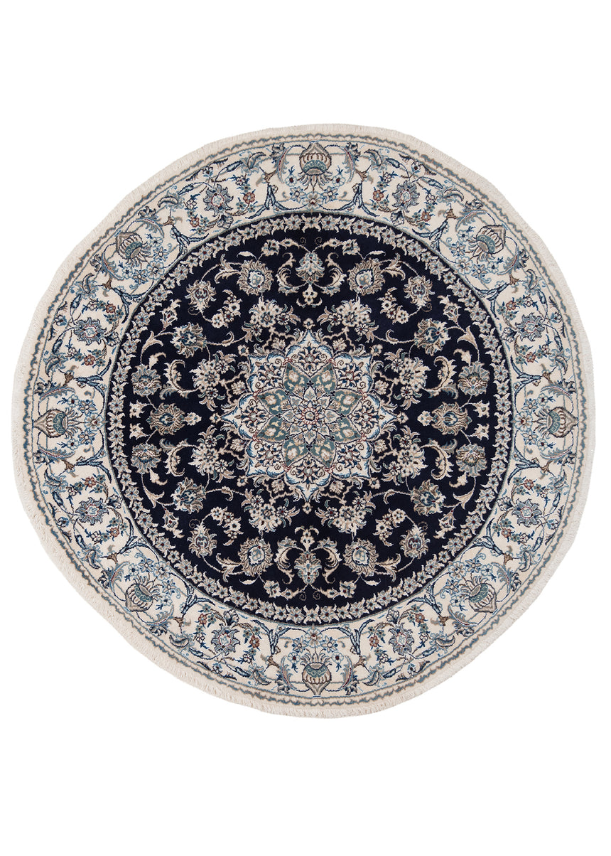 Alfombra persa Nain | 200 x 200 cm