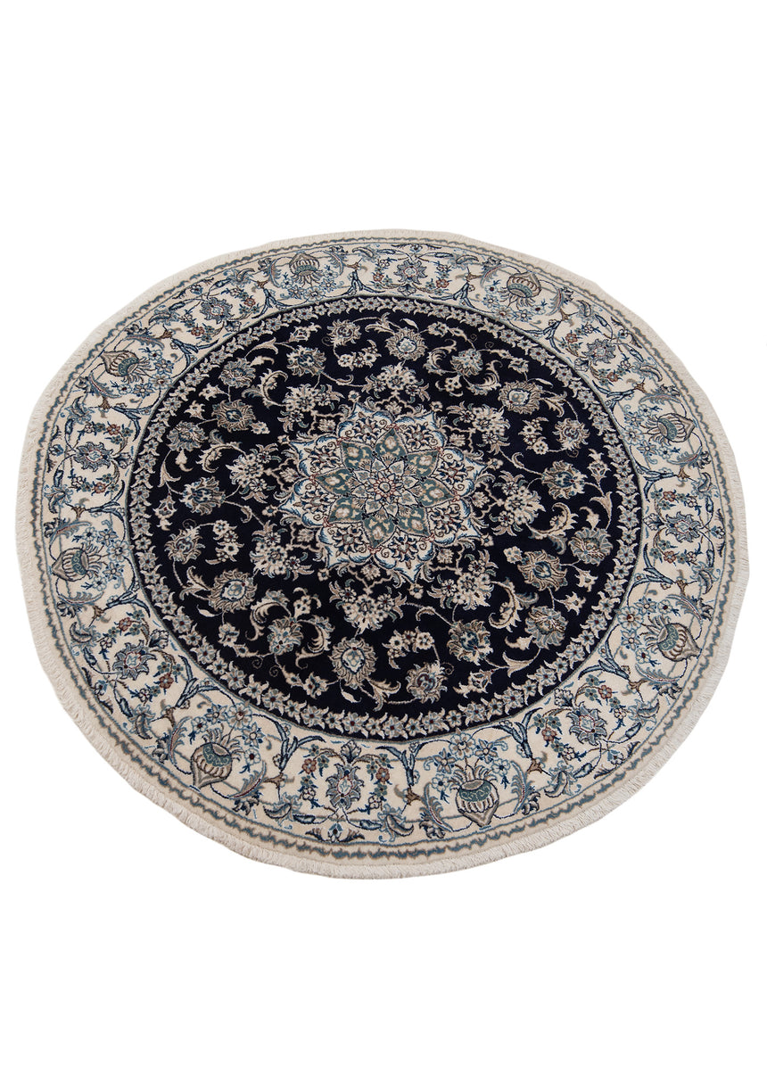 Alfombra persa Nain | 200 x 200 cm