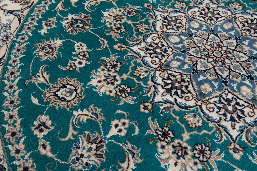 Alfombra persa Nain | 195 x 195 cm