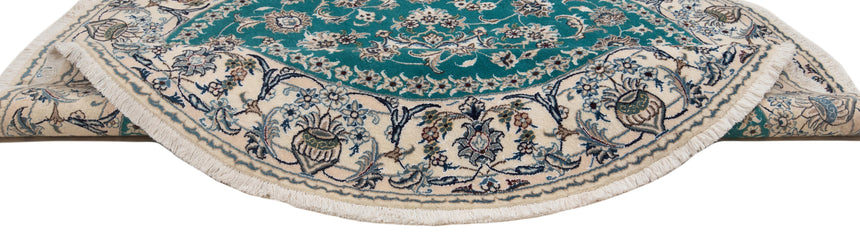 Alfombra persa Nain | 195 x 195 cm