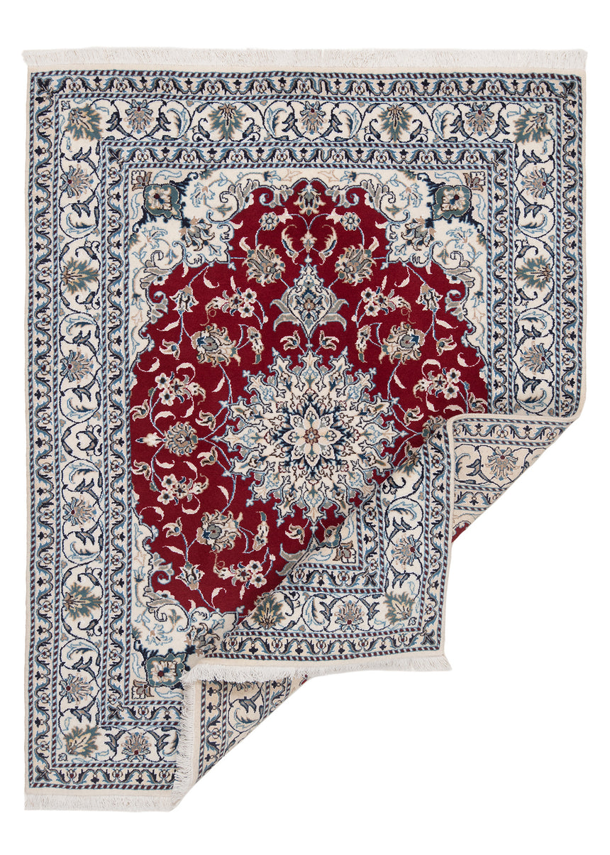 Alfombra persa Nain | 186 x 144 cm