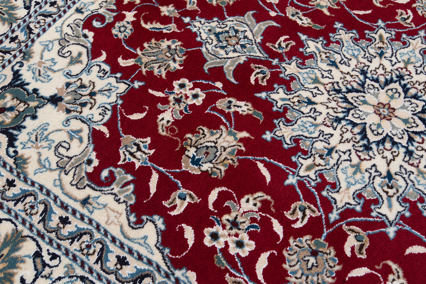 Alfombra persa Nain | 186 x 144 cm