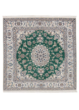 Alfombra persa Nain | 192 x 189 cm