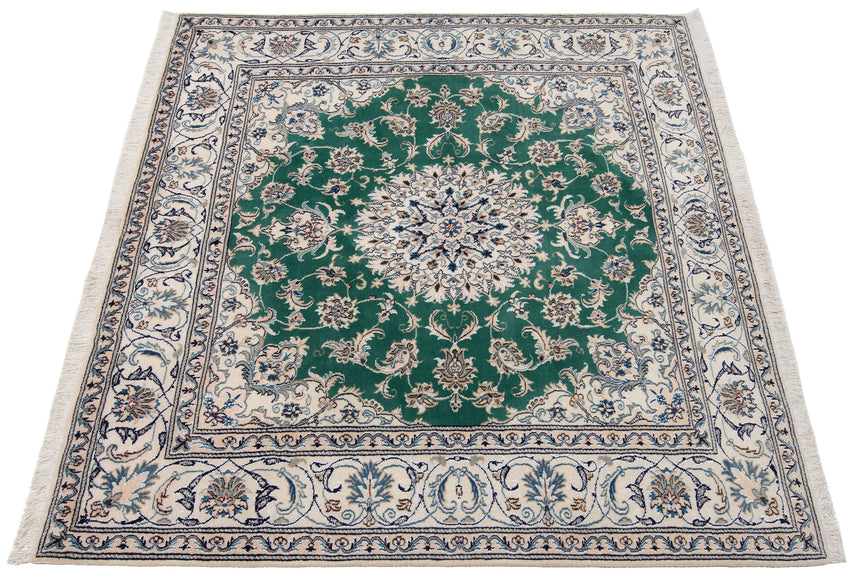 Alfombra persa Nain | 192 x 189 cm