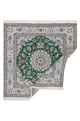 Alfombra persa Nain | 198 x 195 cm