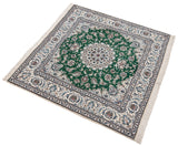 Alfombra persa Nain | 198 x 195 cm