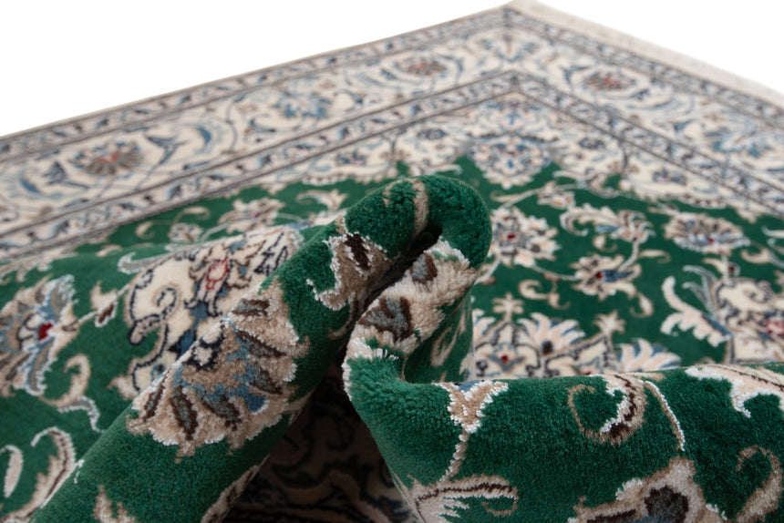 Alfombra persa Nain | 198 x 195 cm