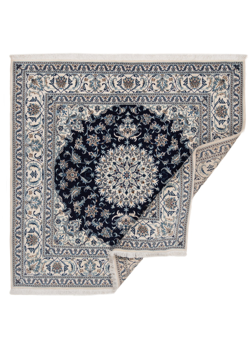 Alfombra persa Nain | 192 x 195 cm