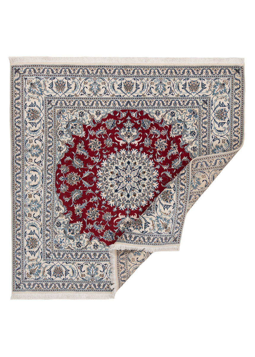 Alfombra persa Nain | 193 x 195 cm