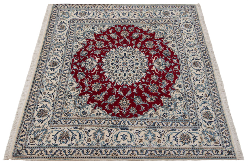 Alfombra persa Nain | 193 x 195 cm