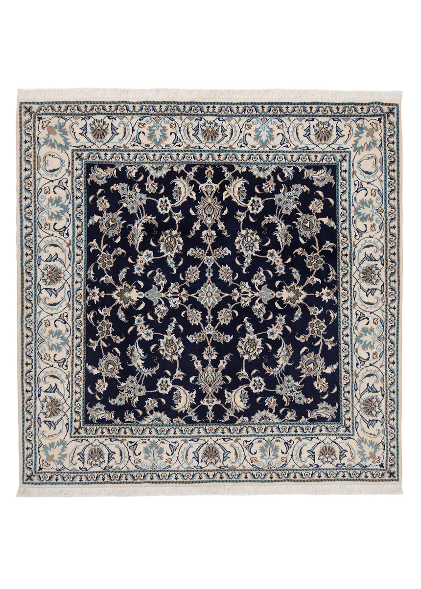 Alfombra persa Nain | 193 x 193 cm