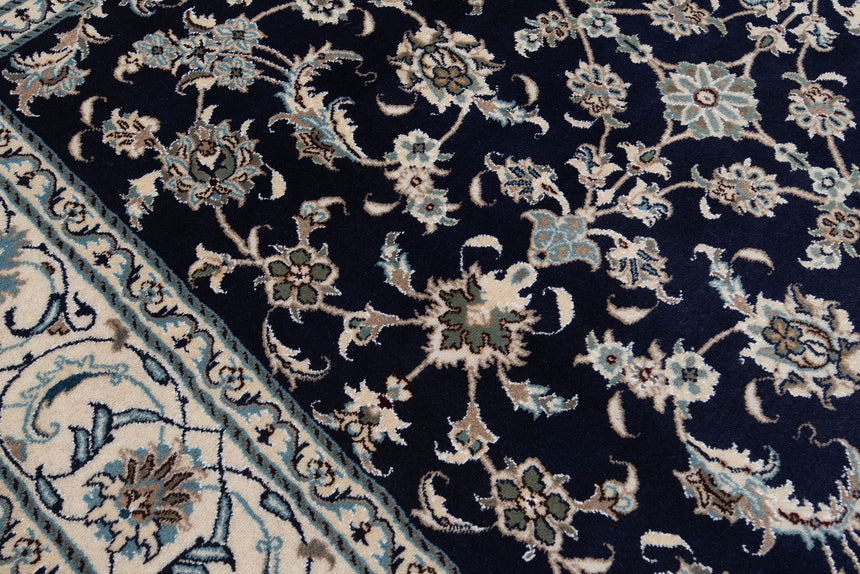 Alfombra persa Nain | 193 x 193 cm