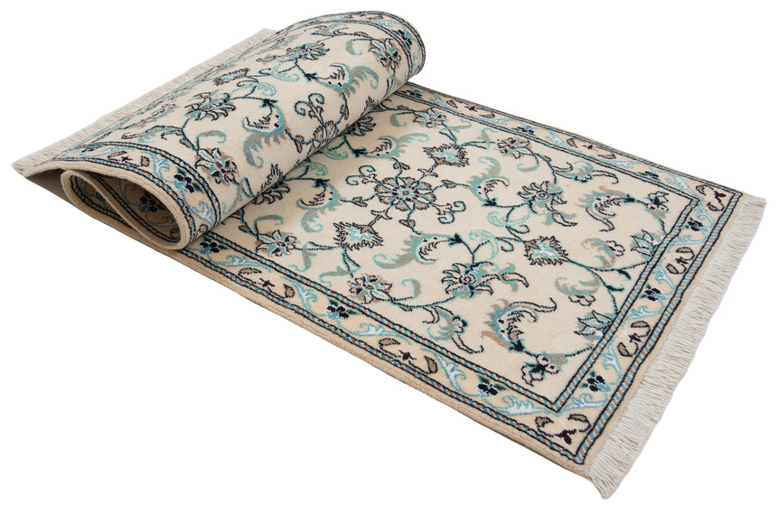 Alfombra persa Nain | 192 x 74 cm