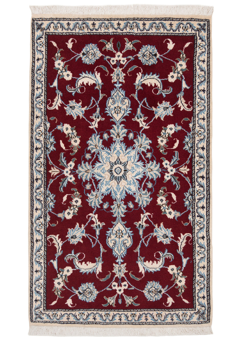 Alfombra persa Nain | 145 x 83 cm