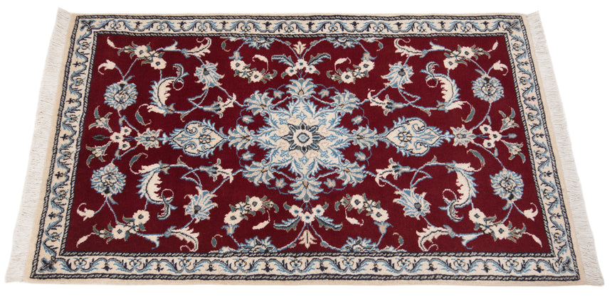 Alfombra persa Nain | 145 x 83 cm