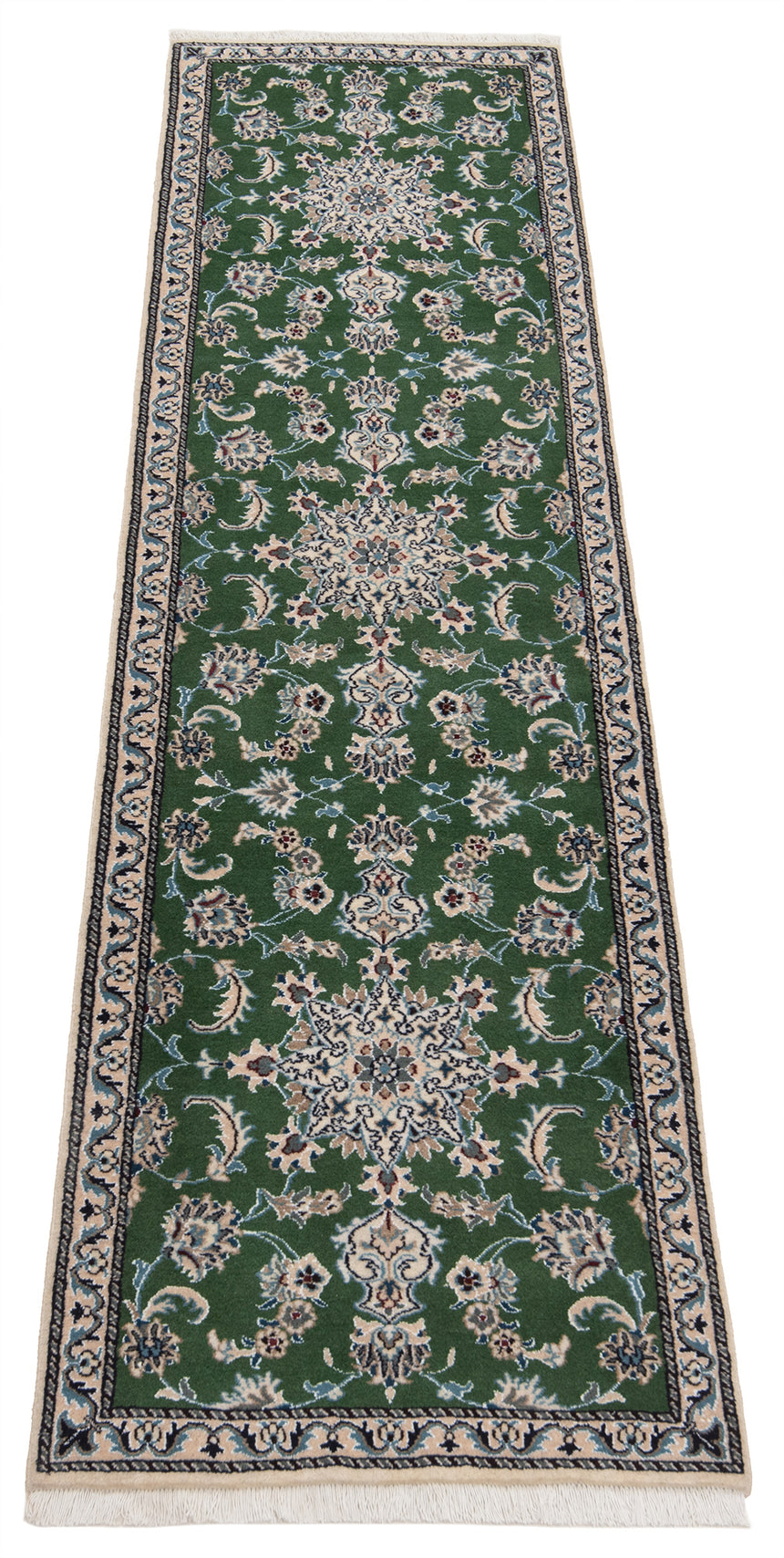 Alfombra persa Nain | 282 x 73 cm