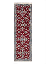 Alfombra persa Nain | 254 x 75 cm