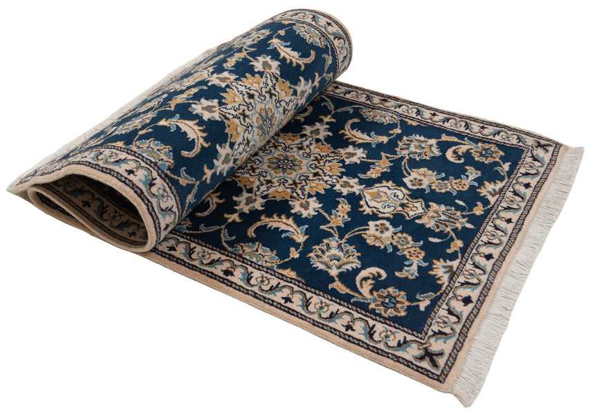 Alfombra persa Nain | 194 x 77 cm