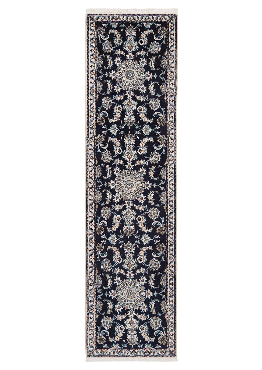 Alfombra persa Nain | 295 x 73 cm