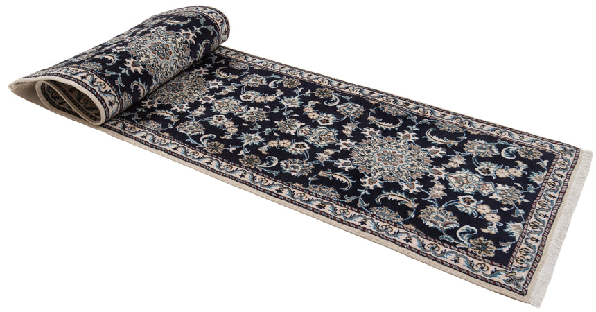 Alfombra persa Nain | 295 x 73 cm