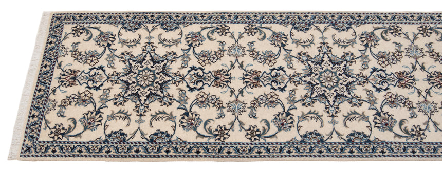 Alfombra persa Nain | 380 x 80 cm