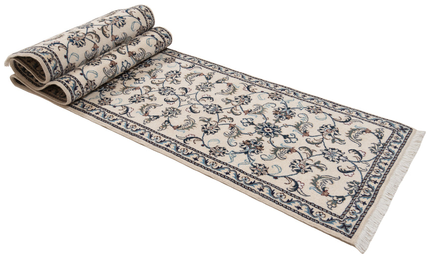 Alfombra persa Nain | 380 x 75 cm