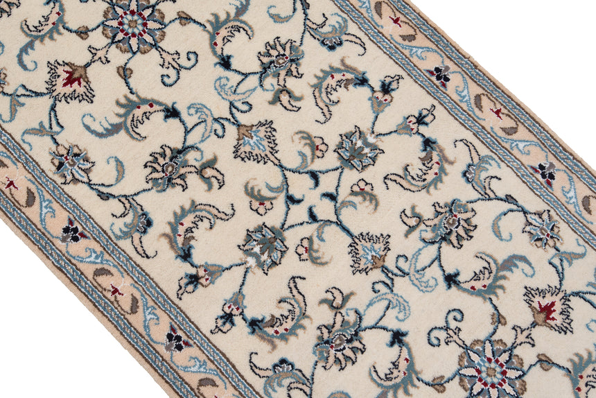 Alfombra persa Nain | 192 x 77 cm