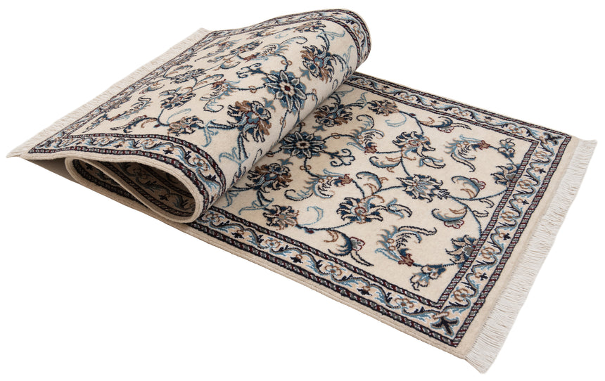 Alfombra persa Nain | 197 x 75 cm