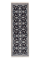 Alfombra persa Nain | 222 x 72 cm
