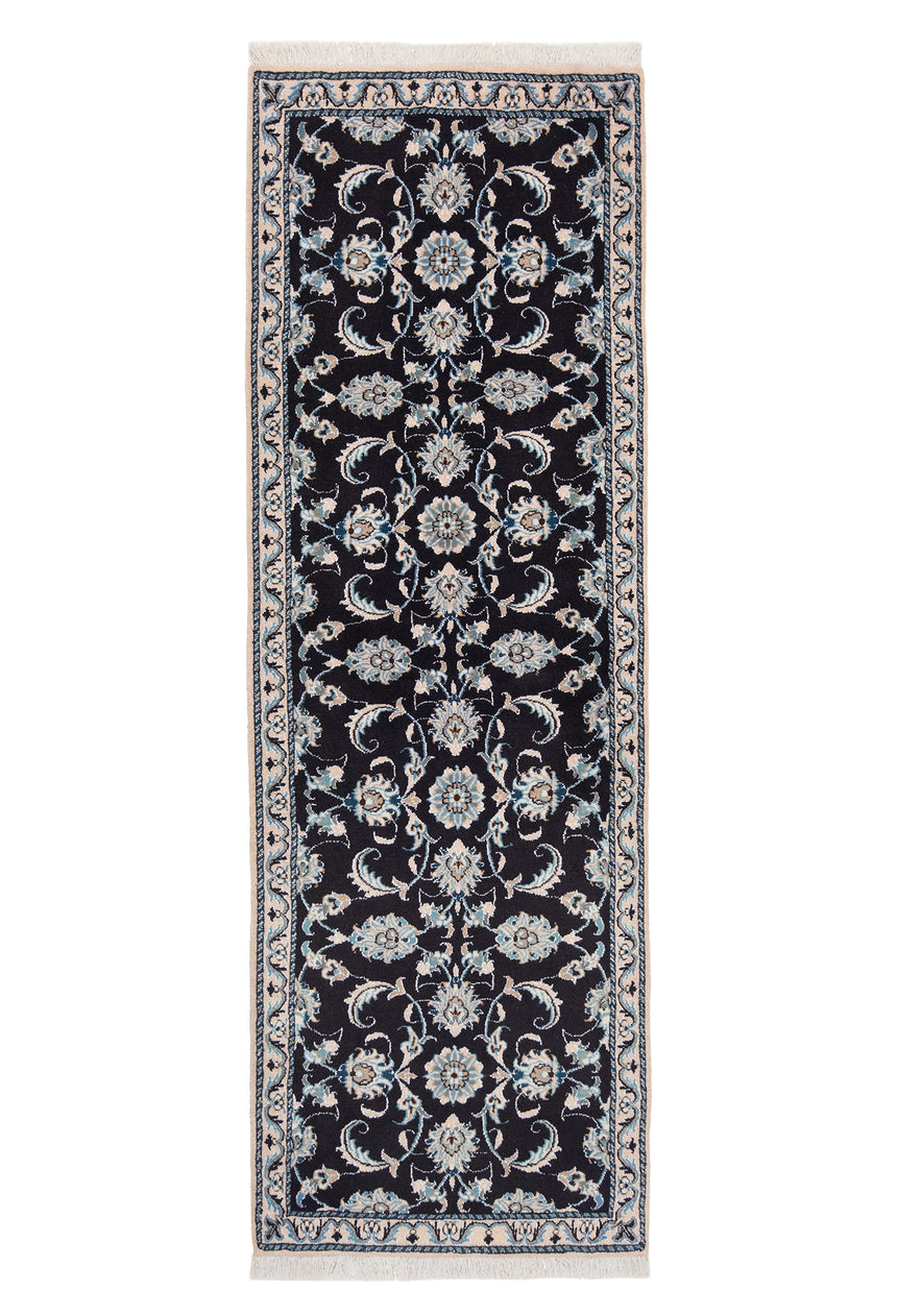 Alfombra persa Nain | 222 x 72 cm