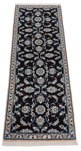 Alfombra persa Nain | 222 x 72 cm